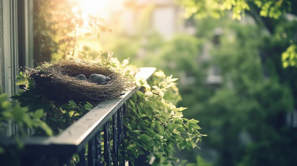 ¿Encontraste un nido de paloma en tu balcón? Descubre el significado de nido de paloma en mi balcón y cómo actuar