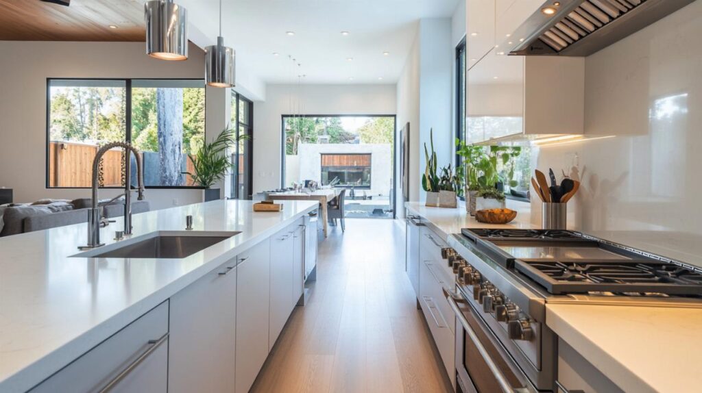 Organizar una cocina alargada: los buenos consejos para aprovechar cada centímetro disponible